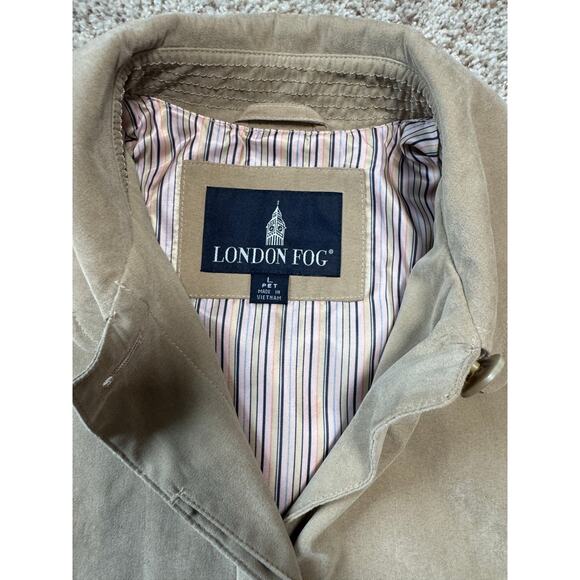 London Fog Lightweight Jacket/Blazer size women's LP -  Large Petite - Picture 4 of 16